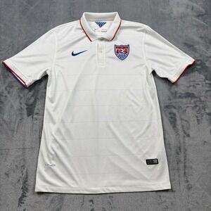 Nike US 2014 Home Football Soccer Jersey Kit 578024-105 USA Authentic Men's M
